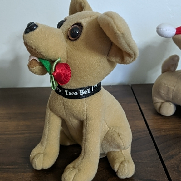 LAST DAY! Vintage Taco Bell dogs set of 2 - Picture 3 of 13